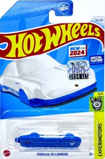 HOT WHEELS - Porsche 911 Carrera White-Blue (KB4)