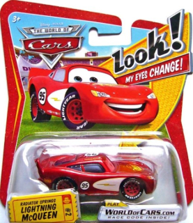 Cars (Auta) - Radiator Springs Lightning McQueen (Blesk McQueen) Look - The World of Cars