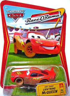 Cars (Auta) - Dirt Track Lightning McQueen (Blesk McQueen) Race O Rama