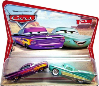 Cars (Auta) - Ramone + Flo - Sběratelský set - 1. Série (P1)