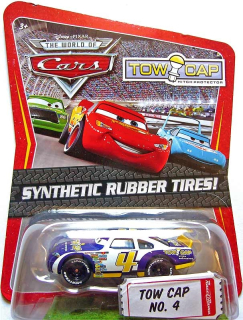 Cars (Auta) - Tow Cap 4 Rubber Tires (gumová kolečka)