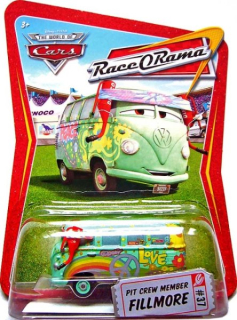 Cars (Auta) - Pit Crew Member Fillmore - Race O Rama