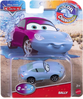 Cars (Auta) - Color Changers Sally (měnící barvu)