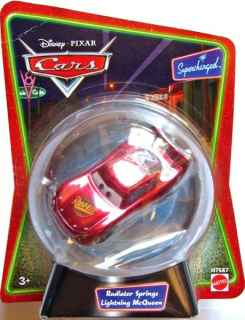 Cars (Auta) - Radiator Springs Lightning McQueen (Blesk McQueen) in Snow Globe