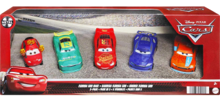 Cars (Auta) - 5pack Florida 500 (Maddy McGear + M Fast Fong + Lightning McQueen + Bubba Wheelhouse + Ryan Inside Laney)