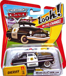 Cars (Auta) - Sheriff (Šerif) - Look My Eyes Change (mrkací) - The World Of Cars