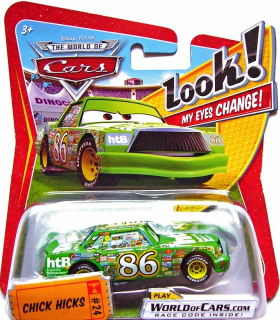 Cars (Auta) - Chick Hicks - Look My Eyes Change (mrkací) - The World Of Cars