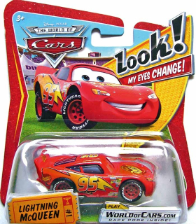 Cars (Auta) - Lightning McQueen (Blesk) - Look My Eyes Change (mrkací) - The World Of Cars