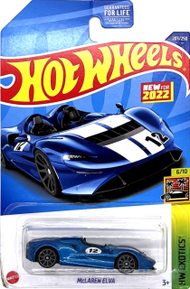 HOT WHEELS - McLaren Elva Blue (E4)