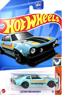 HOT WHEELS - Custom Ford Maverick Turquoise (E4)