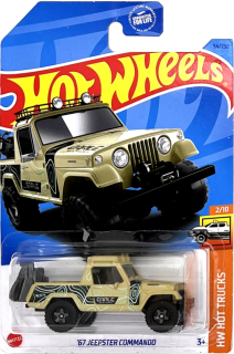 HOT WHEELS - '67 Jeepster Commando LightGreen (E4)