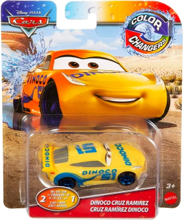 Cars (Auta) - Color Changers Dinoco Cruz Ramirez (měnící barvu)