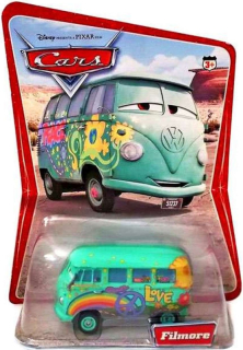 Cars (Auta) - Fillmore (Filmore) - Sběratelská RARITA - 1. Série (12A-L)