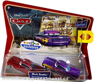 Cars (Auta) Hydraulic Ramone + Purple Ramone (Movie Doubles) - Supercharged