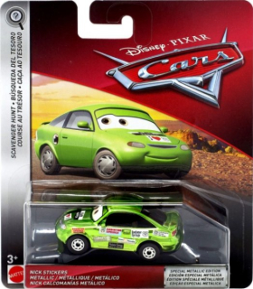 Cars 3 (Auta 3) - Metallic Nick Stickers SCAVENGER HUNT