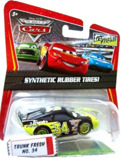 Cars (Auta) - Trunk Fresh 34 Rubber Tires (gumová kolečka)