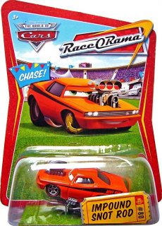 Cars (Auta) - Impound Snot Rod - Race O Rama (Smrkáč s botičkou na kole)