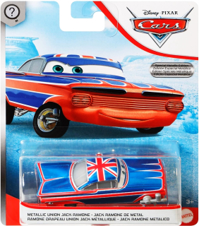 Cars (Auta) - Metallic Union Jack Ramone SCAVENGER HUNT