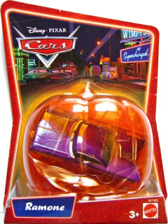 Cars (Auta) - Ramone Purple (fialový Ramone) - Halloween Pumpkin - Supercharged