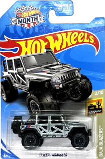 Hot Wheels - '17 Jeep Wrangler Grey (C1)
