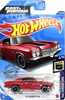 Hot Wheels - '70 Chevelle SS Red (C5)