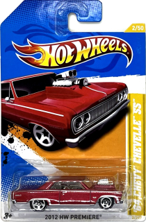 Hot Wheels - '64 Chevy Chevelle SS Burgundy (C5)