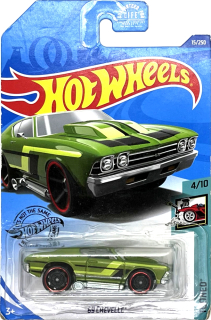 Hot Wheels - '69 Chevelle Green (C5)