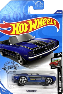 Hot Wheels - '69 Camaro Darkblue (C6)