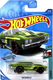 Hot Wheels - '69 Chevelle Green (C6)
