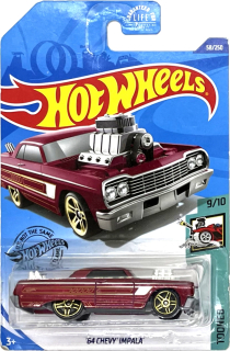 Hot Wheels - '64 Chevy Impala Burgundy (C7)