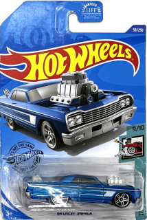 Hot Wheels - '64 Chevy Impala Turquoise (C7)