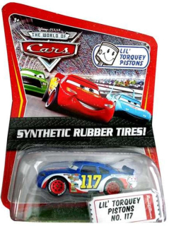 Cars (Auta) - Lil´ Torquey Pistons 117 Rubber Tires (gumová kolečka)