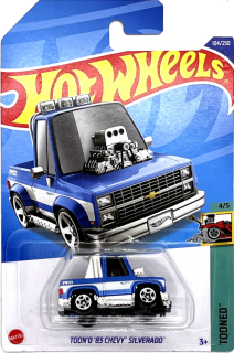 Hot Wheels - Toon'd '83 Chevy Silverado LightBlue (E1)