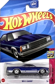Hot Wheels - '80 El Camino Blue (E1)