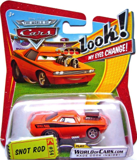 Cars (Auta) - Snot Rod - Look My Eyes Change (mrkací) - The World Of Cars