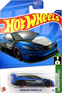HOT WHEELS - Nissan Leaf Nismo RC_02 Blue (E3)