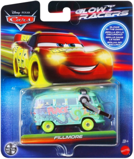 Cars (Auta) - Fillmore - Glow Racers (svítí ve tmě)
