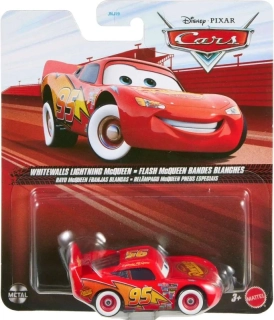 Cars (Auta) - Whitewalls Lightning McQueen (Blesk s bílými pneumatikami)